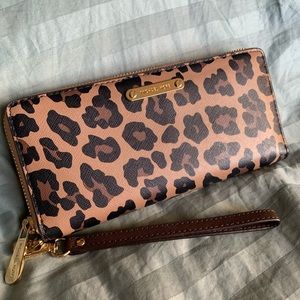 Michael Kors Leopard Wallet